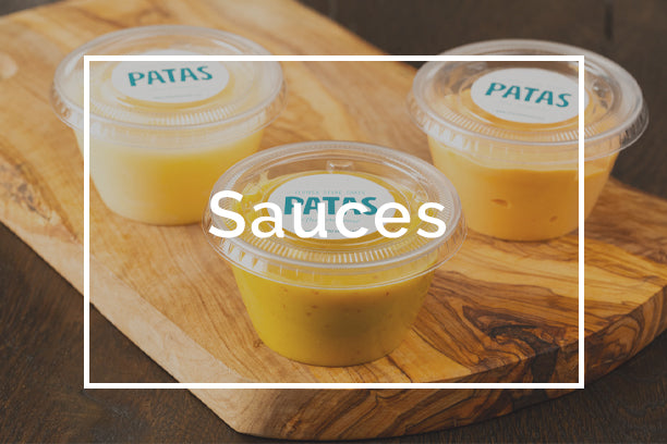 Fresh stone crab sauces to complement your meals, shallot butter sauce, mustard suace with horseradish, mustard sauce, and chipotle mayo sauce