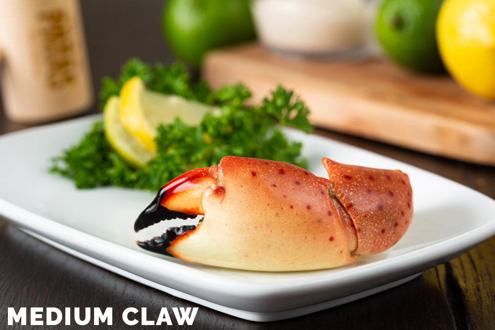 Stone Crab by the Claw Fresh from Florida with overnight delivery across the US and select international locations 