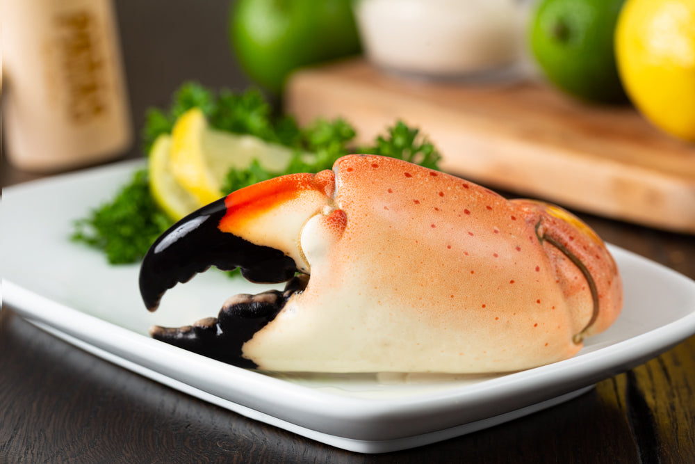 Stone Crab by the Claw Fresh from Florida with overnight delivery across the US and select international locations 