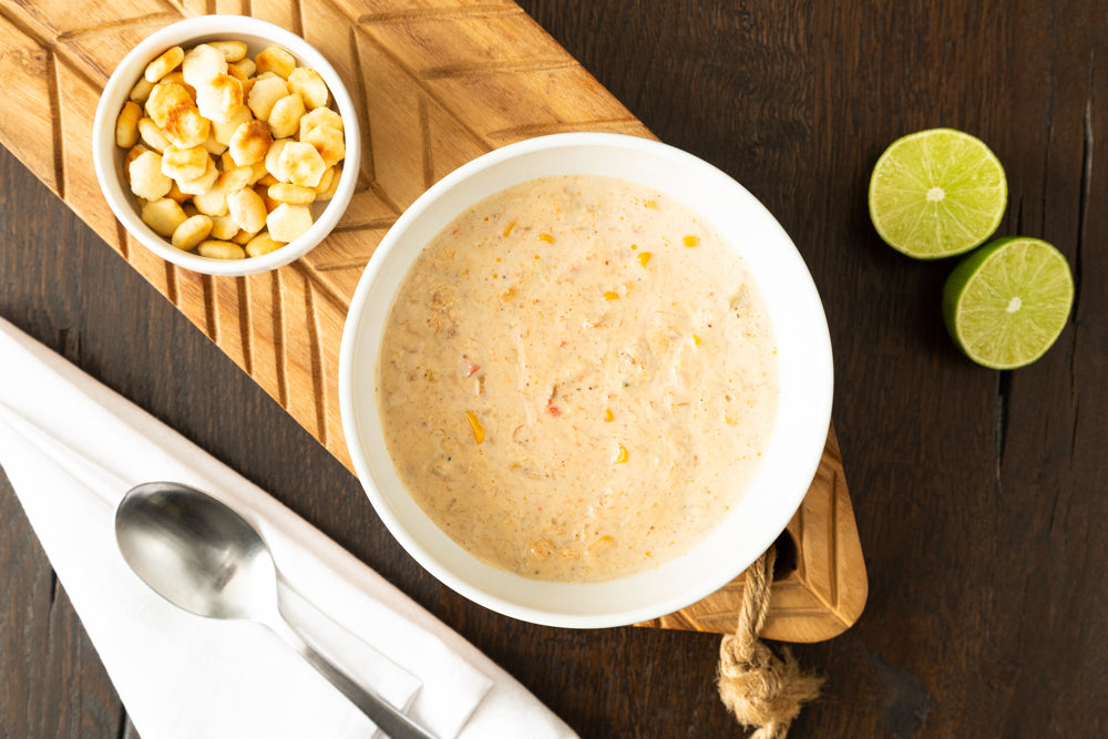 Gourmet Crab & Corn Chowder Soup - Order Online Crab Soups in Miami, Fort Lauderdale and Palm Beach