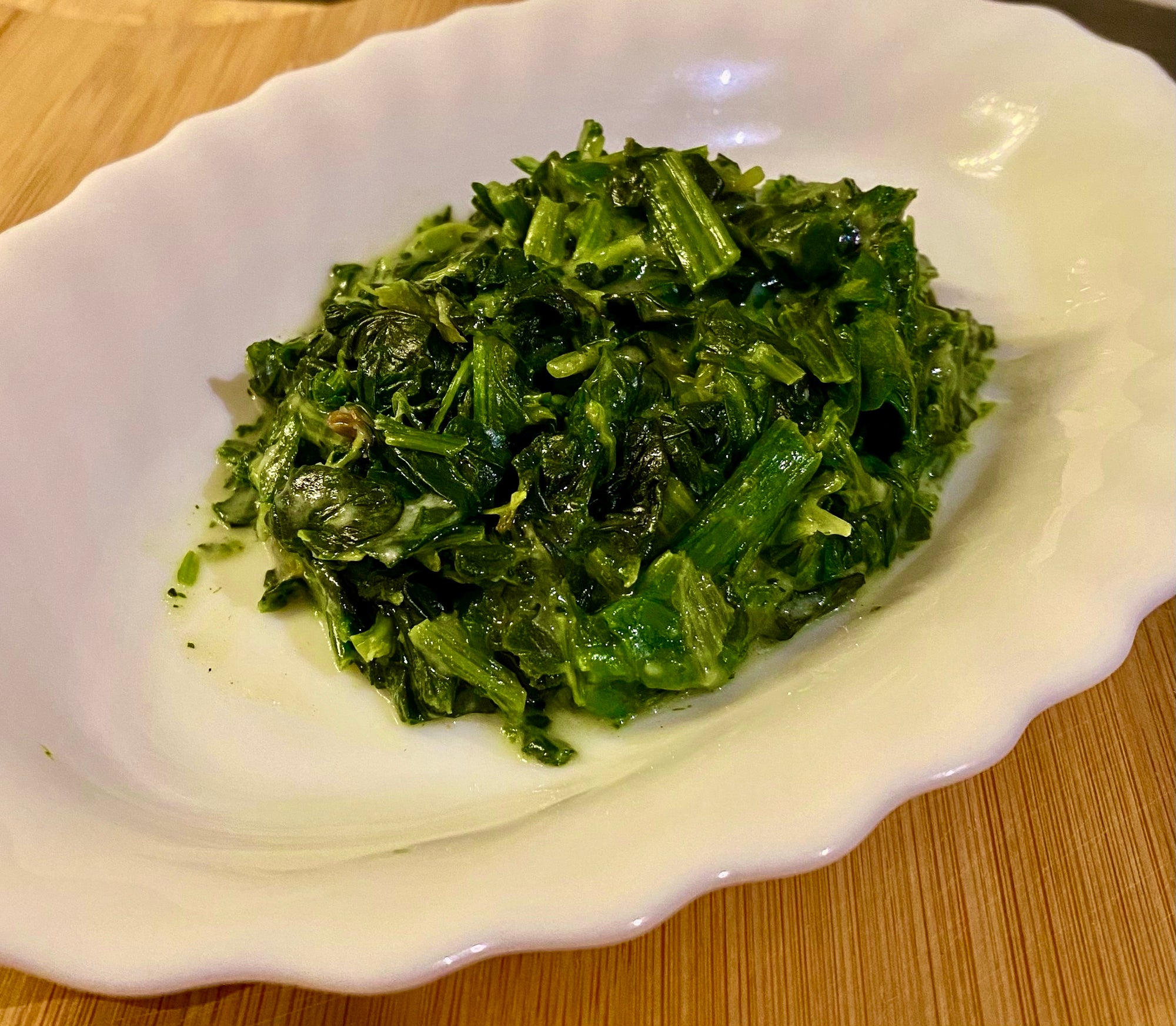 Silky Creamy Spinach (Available only in Southern Florida).
