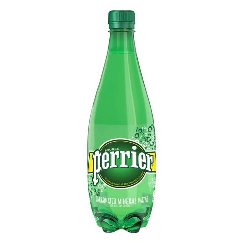 Perrier Sparkling Glass Bottle