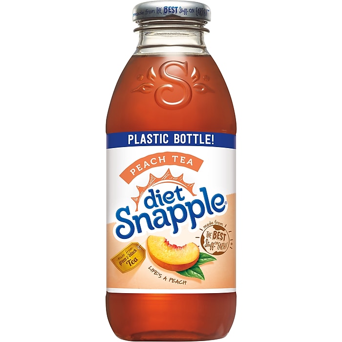 Snapple Iced Green Peach Diet Tea